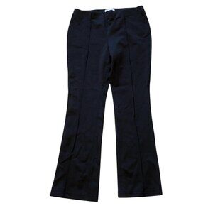 Elizabeth And James Black Flare Pull-on Rayon Blend Comfy Pants Women's Large